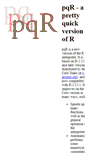 Mobile Screenshot of pqr-project.org